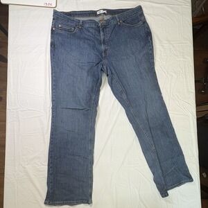 Women's Dickies Blue‎ jeans, size 18W, mid-rise & bootcut